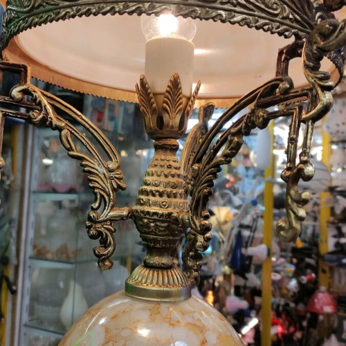 Vintage table lamp like new, height 65cm