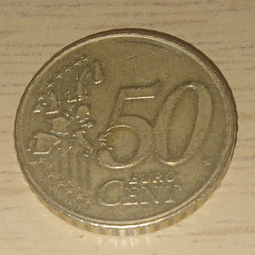 50 cents 1999 like new, Netherlands