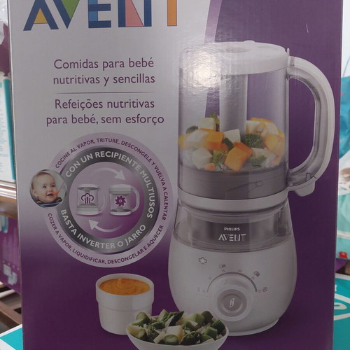 Avent Philips ατμομάγειρας και μπλέντερ αμεταχείριστο