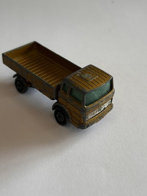 Matchbox 1970 Superfast No 1 Mercedes φορτηγό χρυσό μεταχειρισμένο