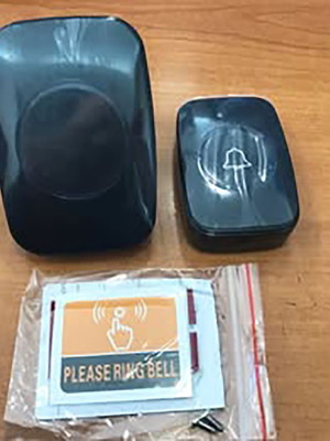 Wireless Doorbell New with Plug Receiver and Button