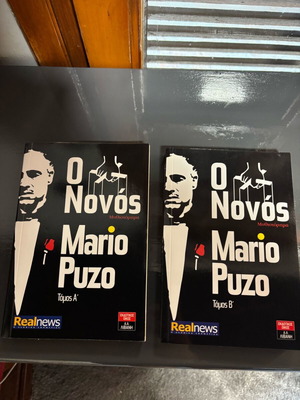 The Godfather 2 volumes by Mario Puzo like new