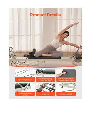Pilates Reformer Gym Equipment New