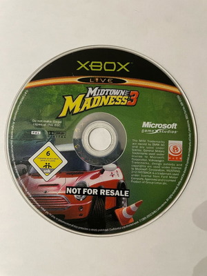Midtown Madness 3 Xbox used