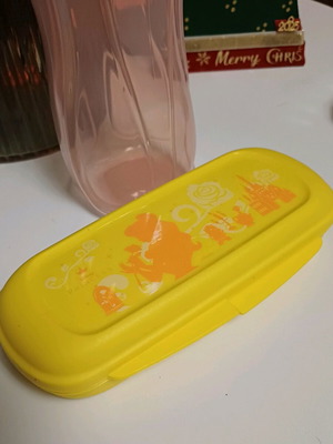 Princess container with 500ml bottle Tupperware new