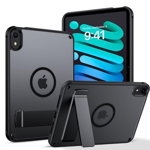 YINLAI magnetic case for iPad mini 7/6 8.3 inch with stand and Pencil holder, black