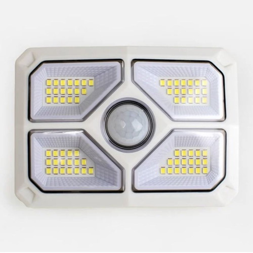Solar security lamp with 72 LED and motion sensor, new