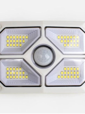 Solar security lamp with 72 LED and motion sensor, new