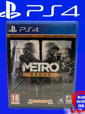 Metro Redux PS4 like new