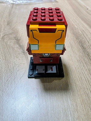 LEGO BrickHeadz Marvel Super Heroes Iron Man used set 41590