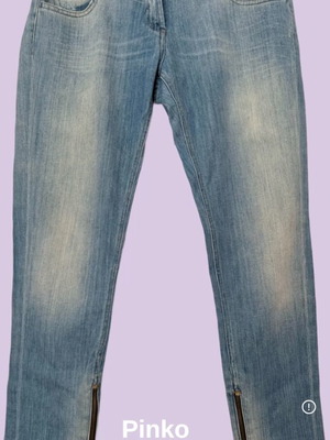 Pinko jeans used, size 30, elastic washed denim pants