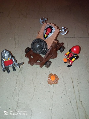 Playmobil 3320 Knights Dragon attack cannon σαν καινούργιο χωρίς το κουτί του