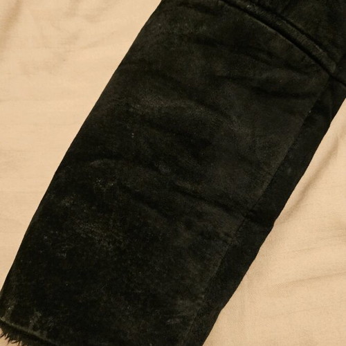 Mango suede jacket black like new, size Small