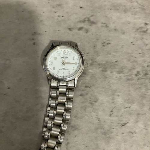 Inora women's watch with bracelet like new, silver