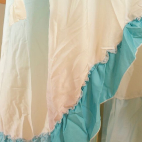 Beachwear boho ombré pastel dress new, lightweight and flowing