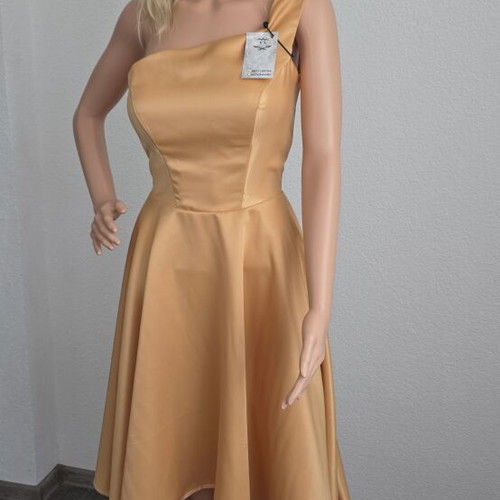 Official dress for occasions new, gold, size M