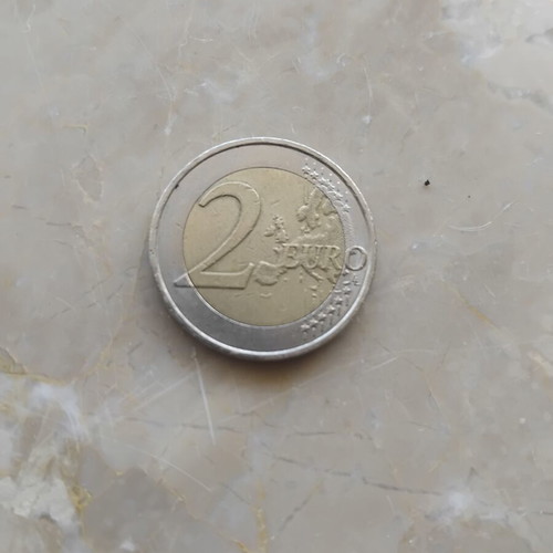 Commemorative 2 Euro Coin Germany Saarland used