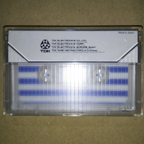 TDK HC-1 head cleaner cassette used