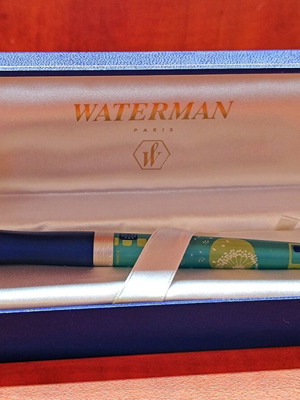 Πένα γραφής Waterman σαν καινούργιο με μαύρο μελάνι