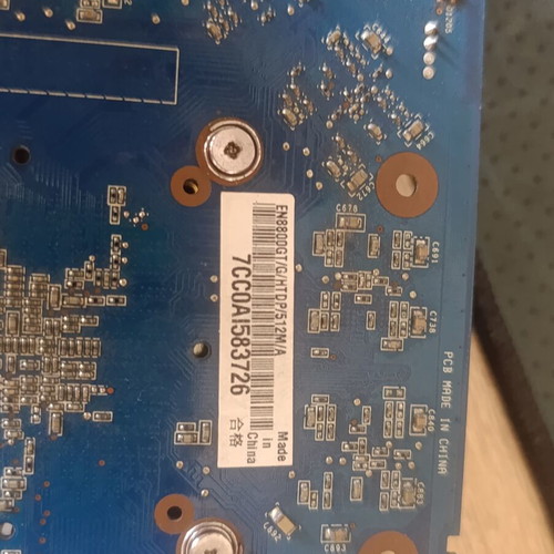 Asus 8800GT graphics card used