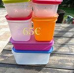 Tupperware freezer set 6 pieces new
