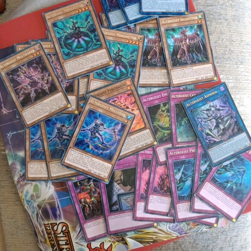 Altergeist deck 27 cards like new with Warning Point and Wiretrap