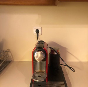 Nespresso original μηχανή κόκκινο χρώμα