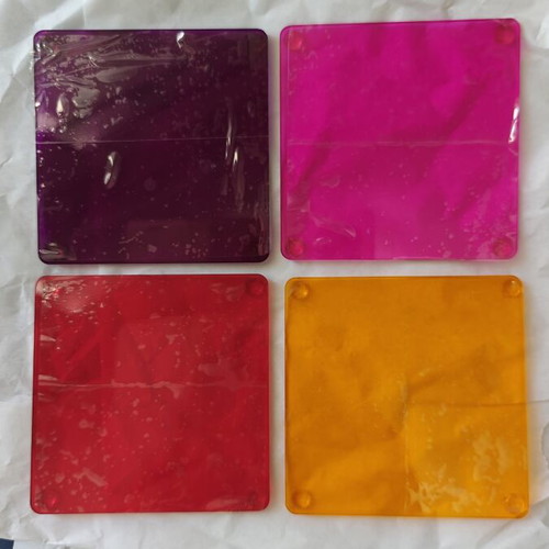 Habitat acrylic decoration set with placemats, coasters, frames & candle holders