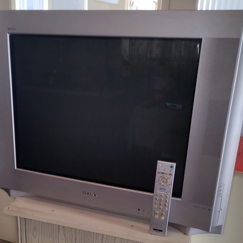 Sony vintage 29" TV with decoder
