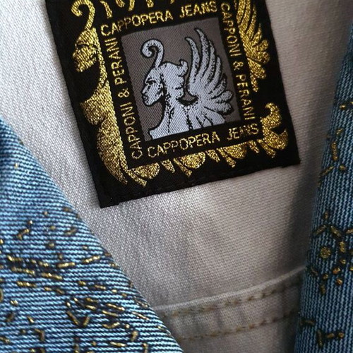 Cappopera Jeans Jacket size M like new, blue