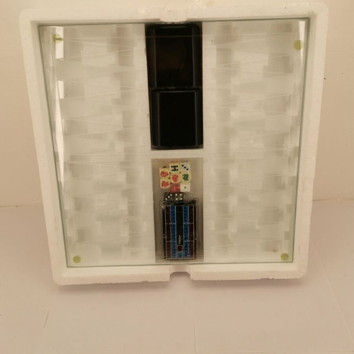 Glass game set from 2000, used
