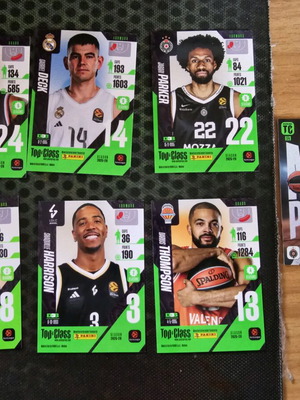 Top Class Panini Euroleague 2025-26 pack of 6 base cards +1 Max Power like new