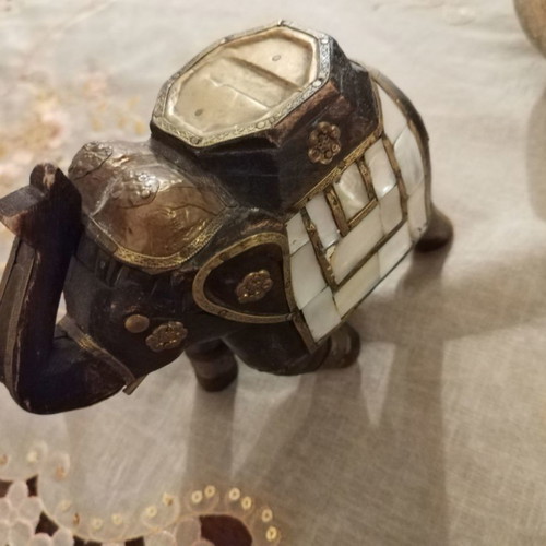 Decorative elephant used