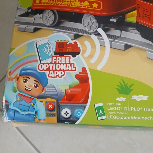 Lego Duplo electric train with Bluetooth and app control