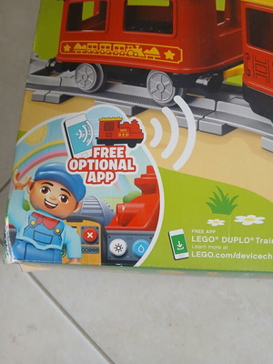 Lego Duplo ηλεκτρικό τρένο σαν καινούργιο, με Bluetooth