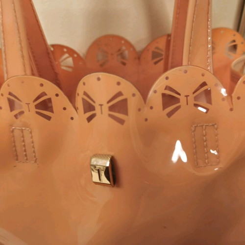 Ted Baker Handbag used, medium size pink/peach color