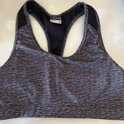 Sports bra gray like new, size M