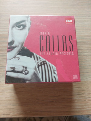 Maria Callas The Studio Recitals box set 13 CDs new, classical