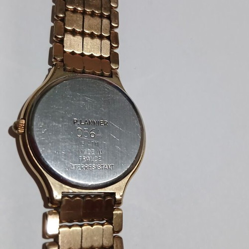 Pierre Lannier Vintage Gold-Plated Watch like new