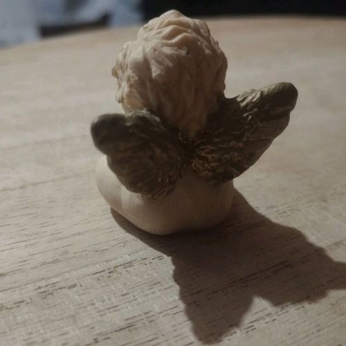 Handmade angel figurine used, ceramic, from Venice