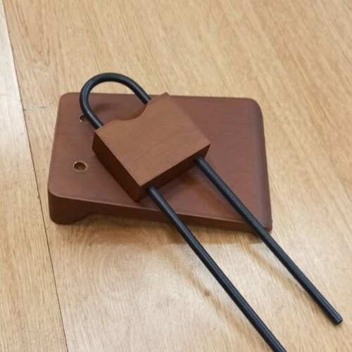 Modern wooden bottle holder like new, minimal design
