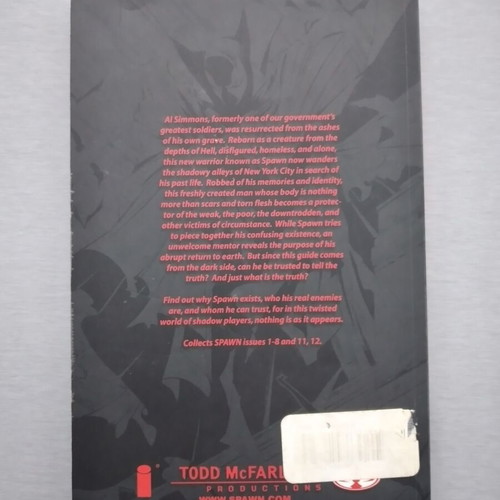 Spawn Collection Vol.1 Omnibus comic book used, English paperback