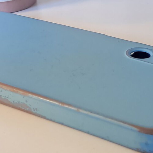 Phone case compatible with Samsung A25 used, protective inner lining