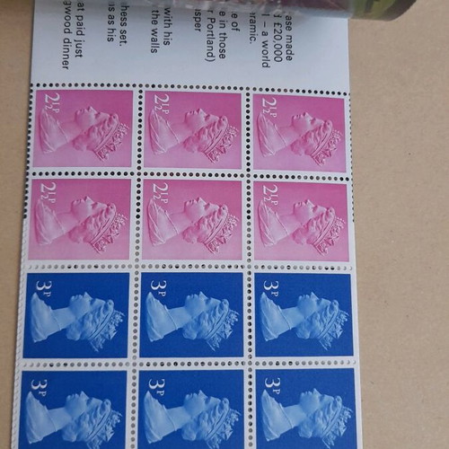 UK Booklet Stamps The Story of Wedgwood new