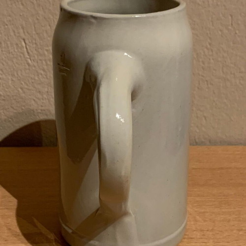 MOY Jägerbier beer stein used 1 liter collectible