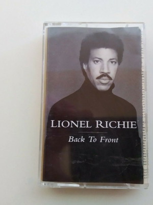 Lionel Richie Back To Front κασέτα μεταχειρισμένη, pop