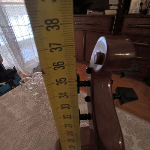 Decorative violin with plastic stand like new