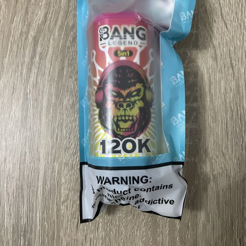 Bang Legend 5in1 vape with 120k puffs