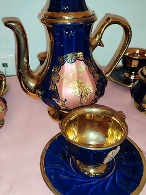 Ceramic tea set complete from Turkey
