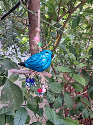 Κεραμικό πουλάκι καινούργιο διακοσμητικό